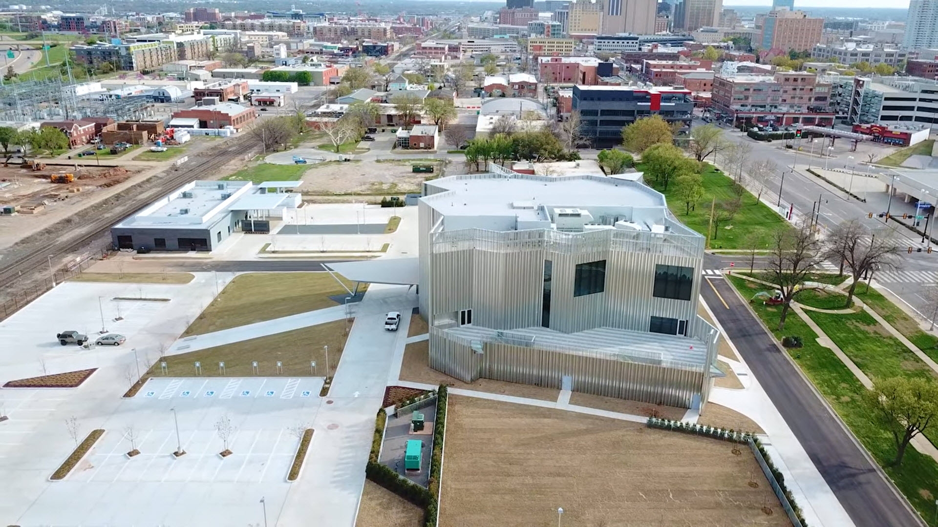 Oklahoma Contemporary Arts Center Aerial